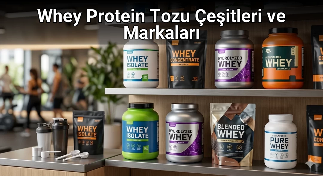 Whey Protein Tozu Çeşitleri ve Markaları